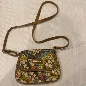 Kim Rogers Mute colors floral Purse (c)